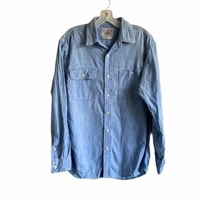 Polo Ralph Lauren Mens Button Down Denim Shirt S